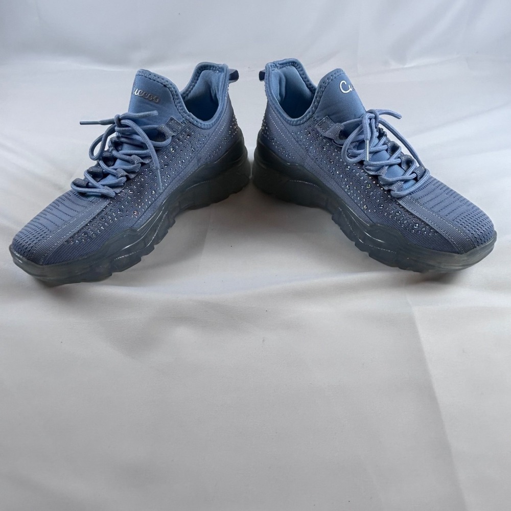 Cuccoo Women's Running‎ Slip In NEW Sz. 10 Light Blue Rhinestone - Picture 9 of 12